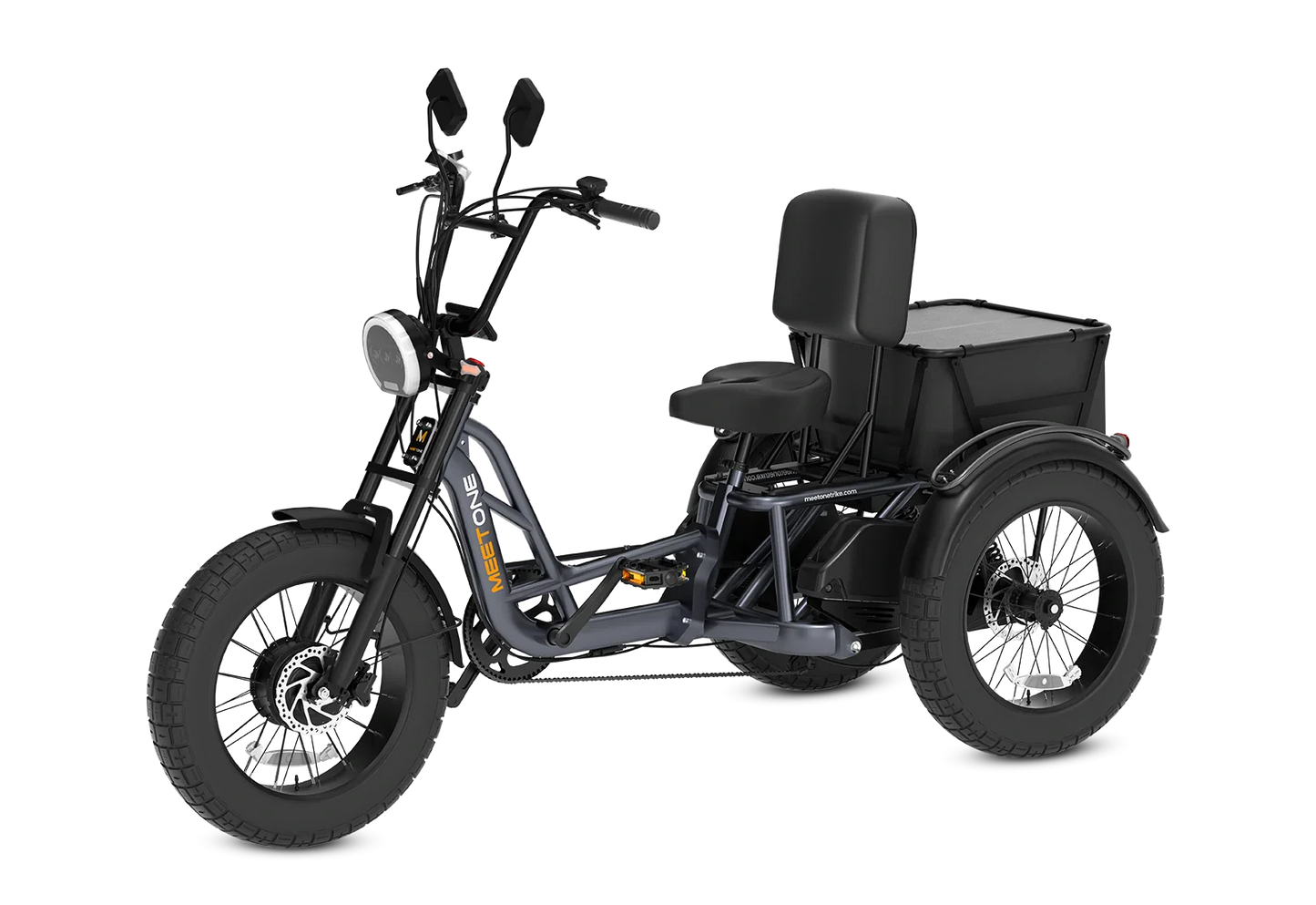 Meet One Tour Dual Motor Dual Battery Electric Trike