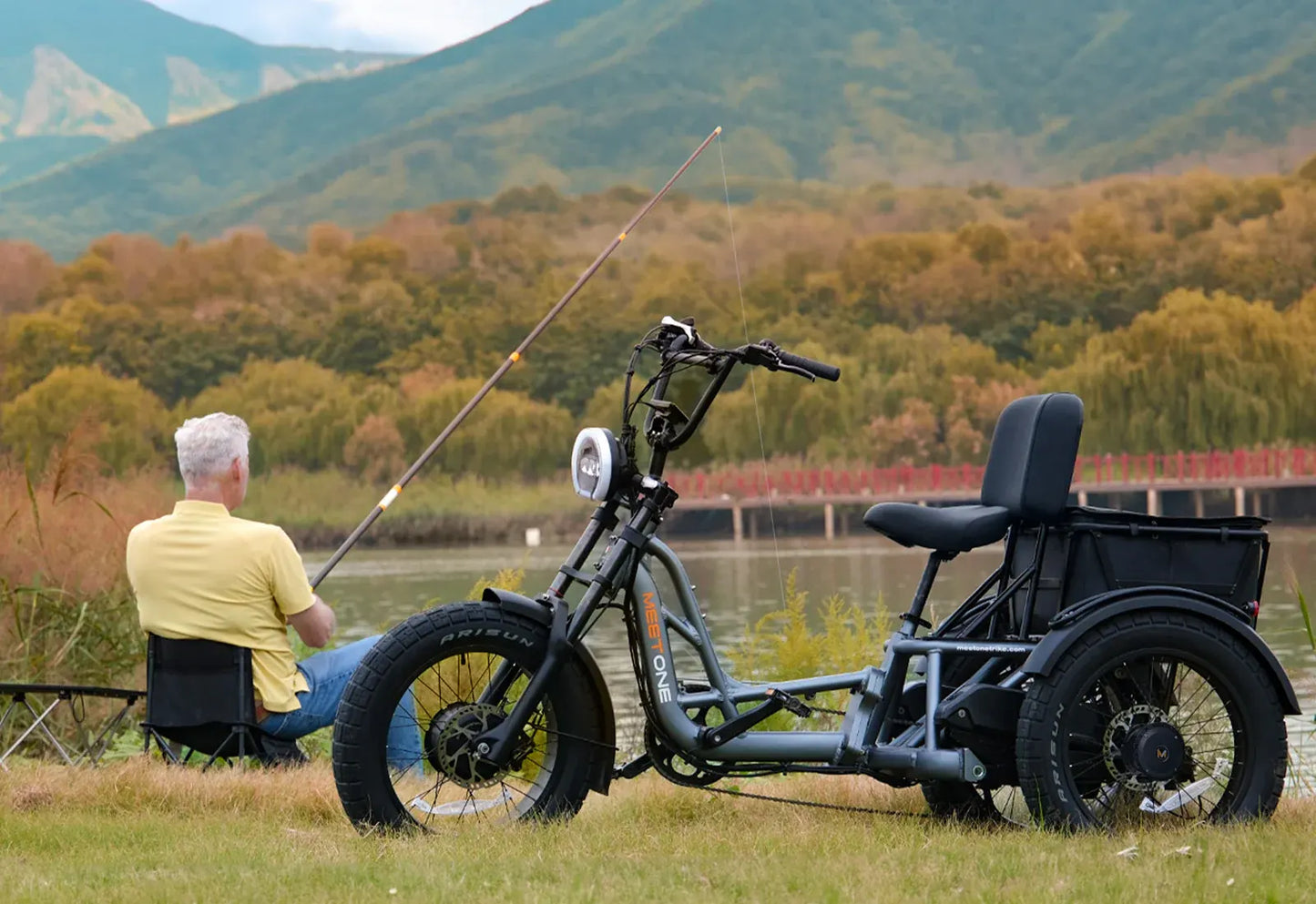 Meet One Tour Duel Motor Duel Battery Electric trike