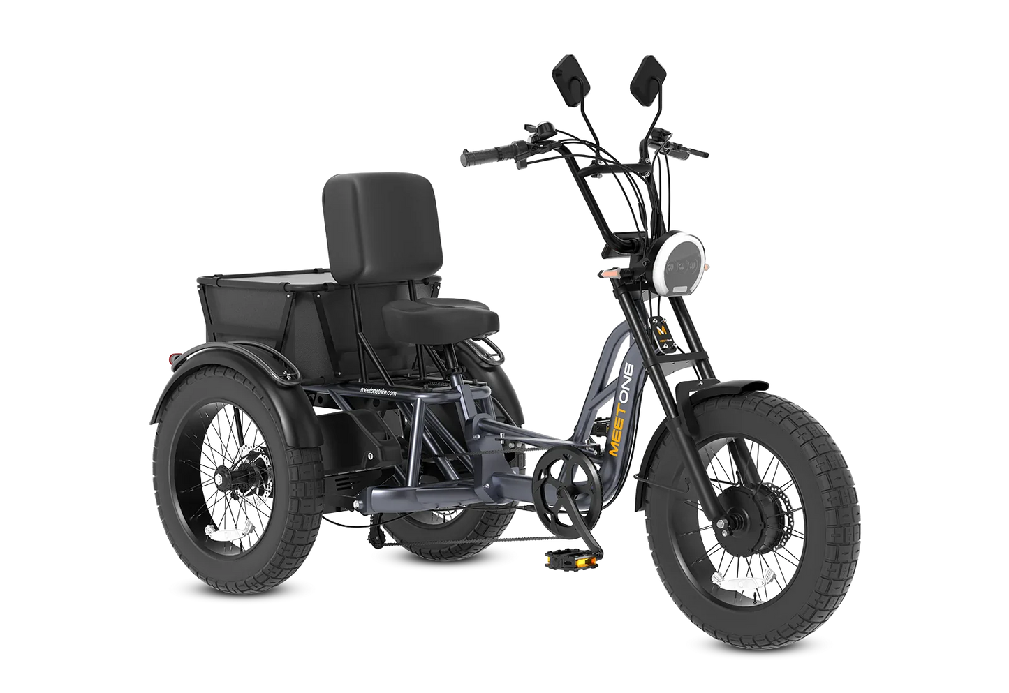 Meet One Tour Dual Motor Dual Battery Electric Trike