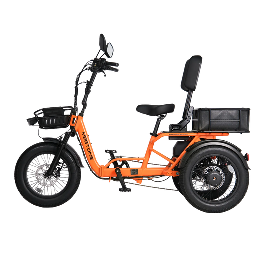 Meet One Breeze Pro 2.0 Full Suspension Fat Tire Electric Trike