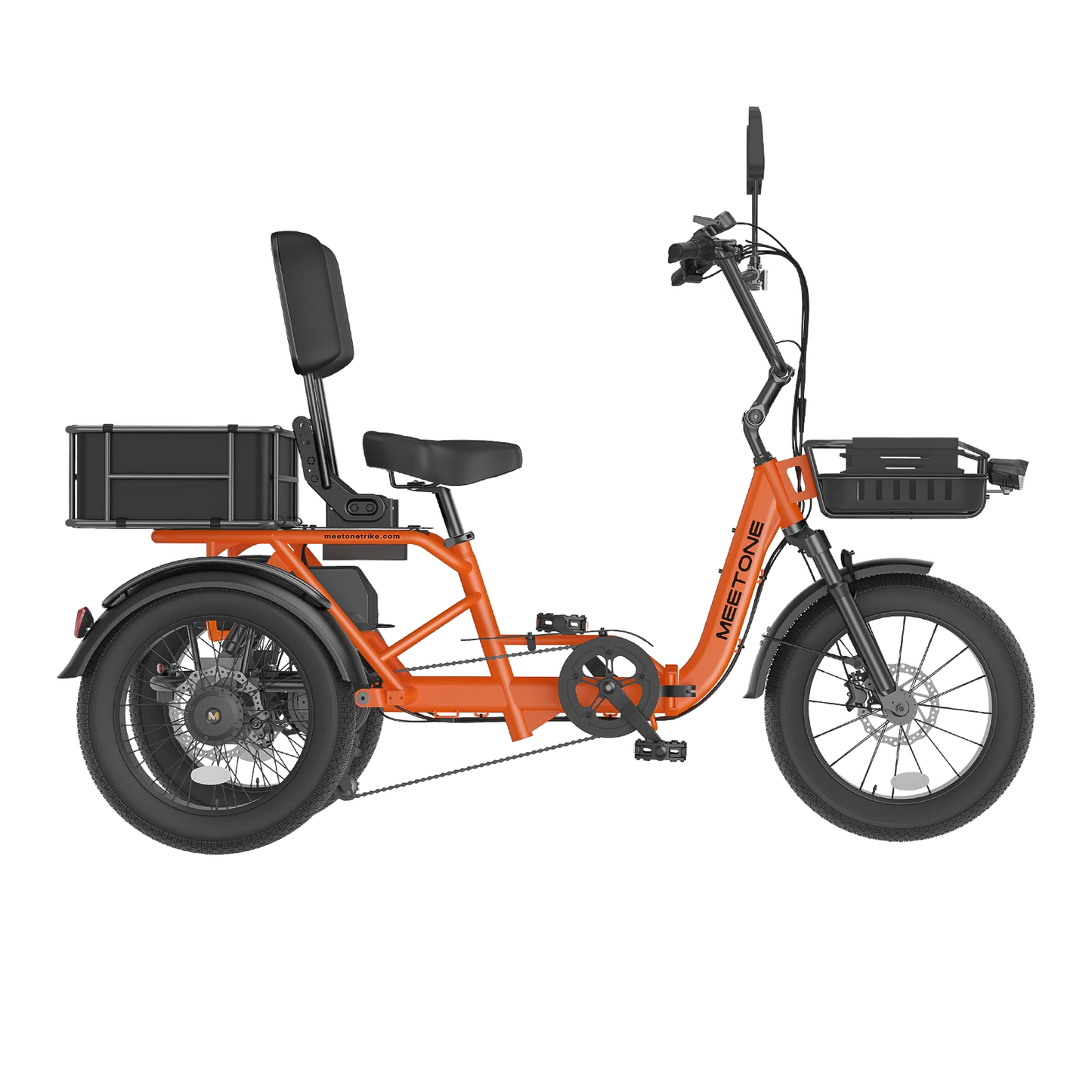 Meet One Breeze 2.0 Full Suspension Folding Electric Trike