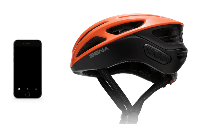 Sena R1 / R1 EVO Smart Communications Helmet R1-STD-OB-L